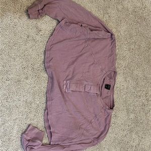 BDG long sleeve crop top